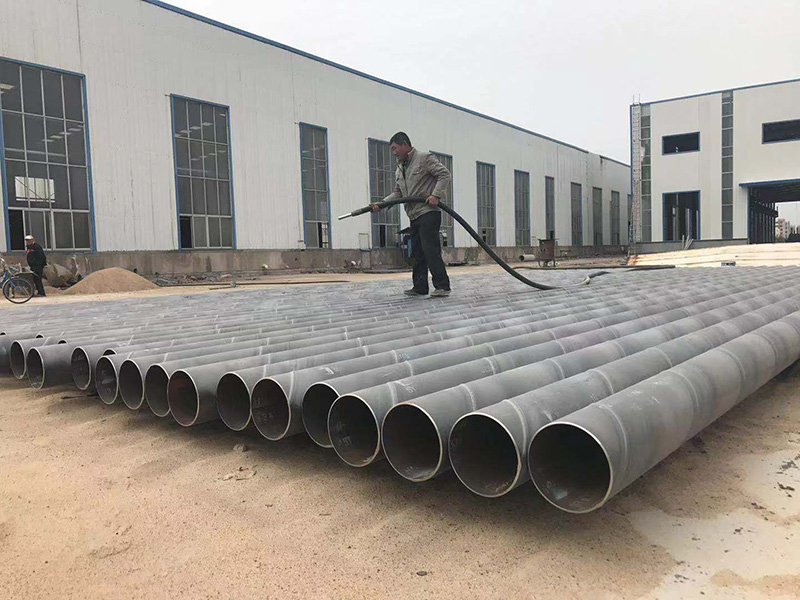 Helix steel tube